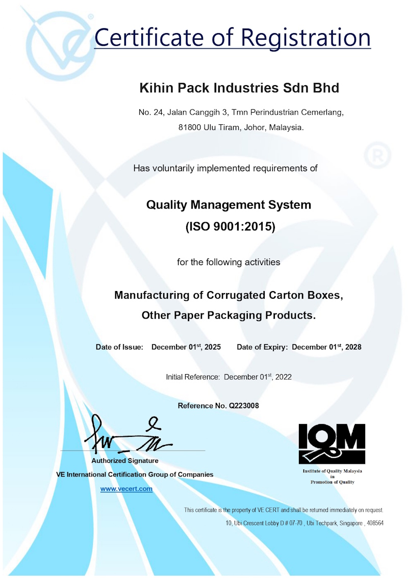 ISO 9001:2015 Certified ISO 9001:2015 Certified