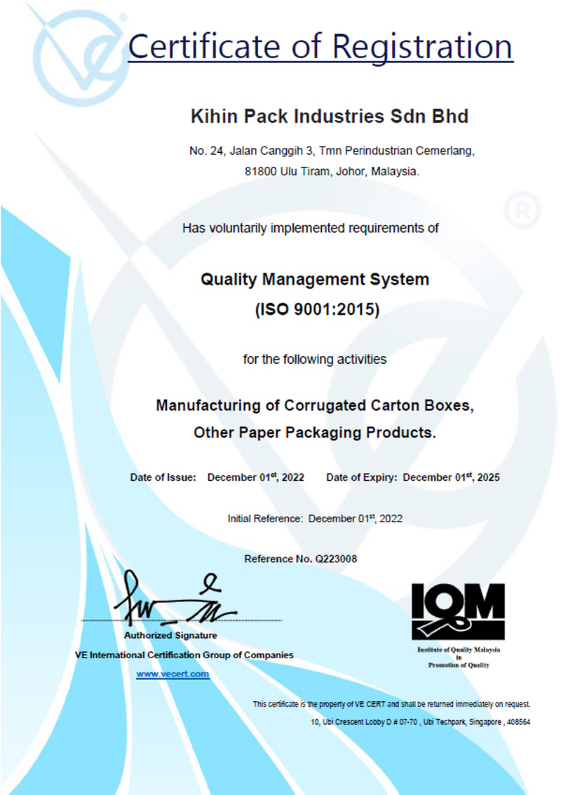 ISO 9001:2015 Certified ISO 9001:2015 Certified